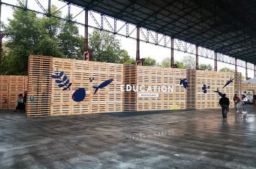 Slow Food Pillars Area by Unoazero Studio