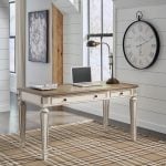 Home Office Desk Table and Tall Bookcase Collection by Ashley Furniture Homestore available at Dash Square - Sheet3