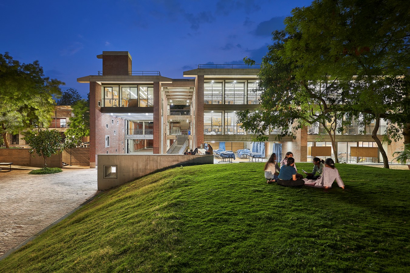 Foundation Centre, Lecture Hall, and Kund at CEPT University by CCBA Designs - Sheet6