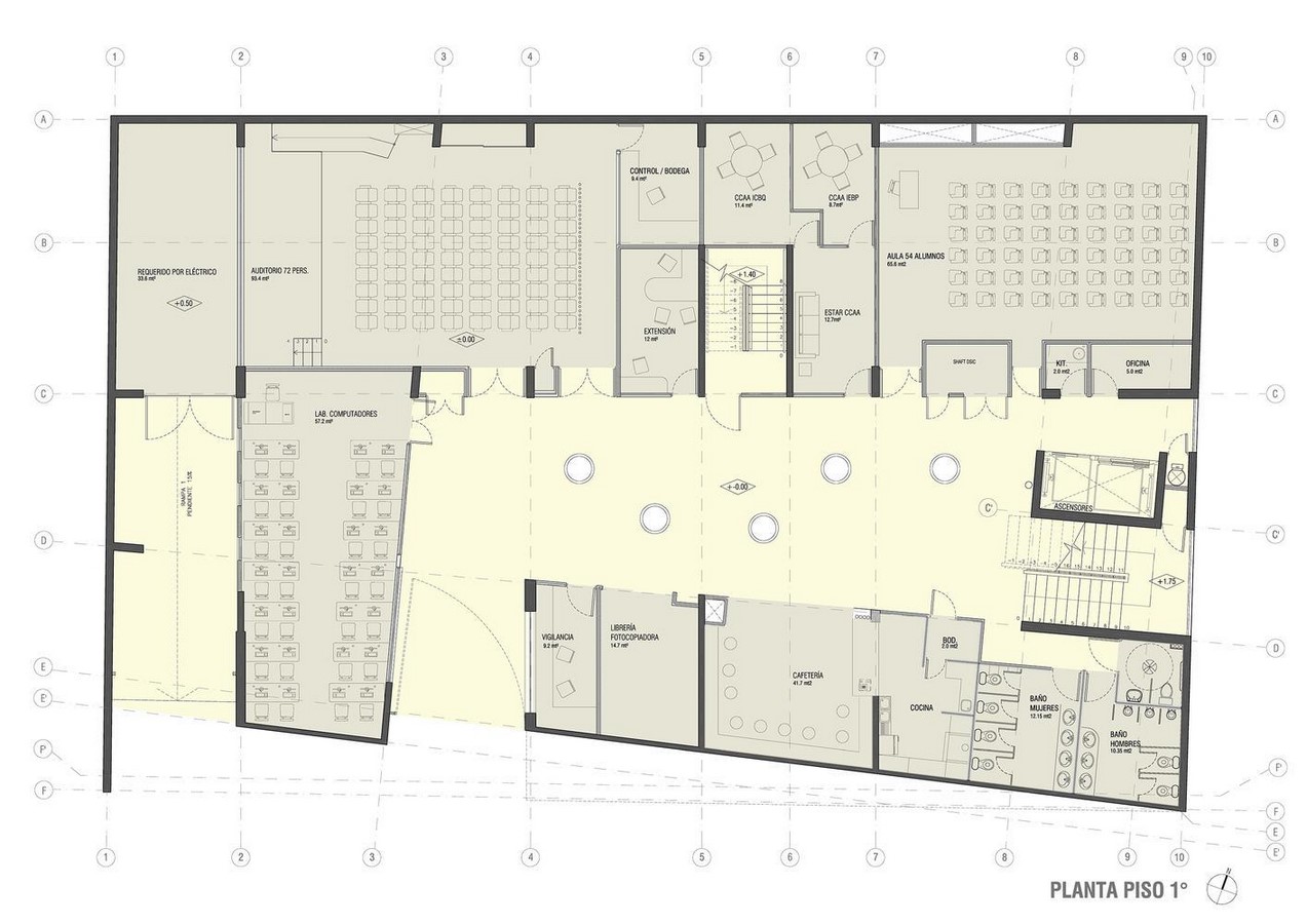 PUCV School of Biochemical Engineering Building - Sheet3