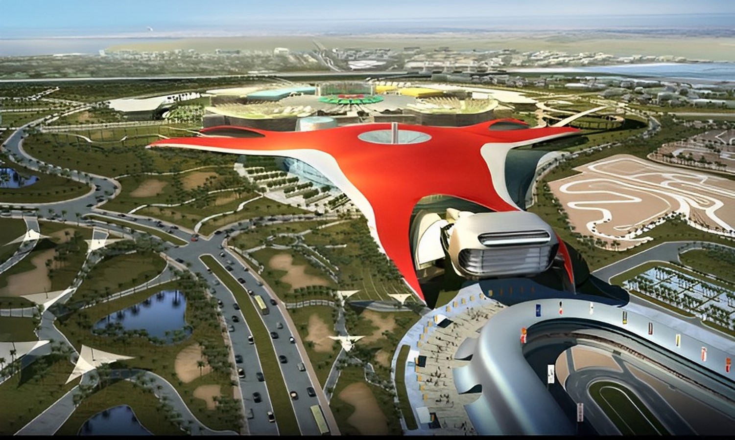 Ferrari World Abu Dhabi by Benoy - Sheet1