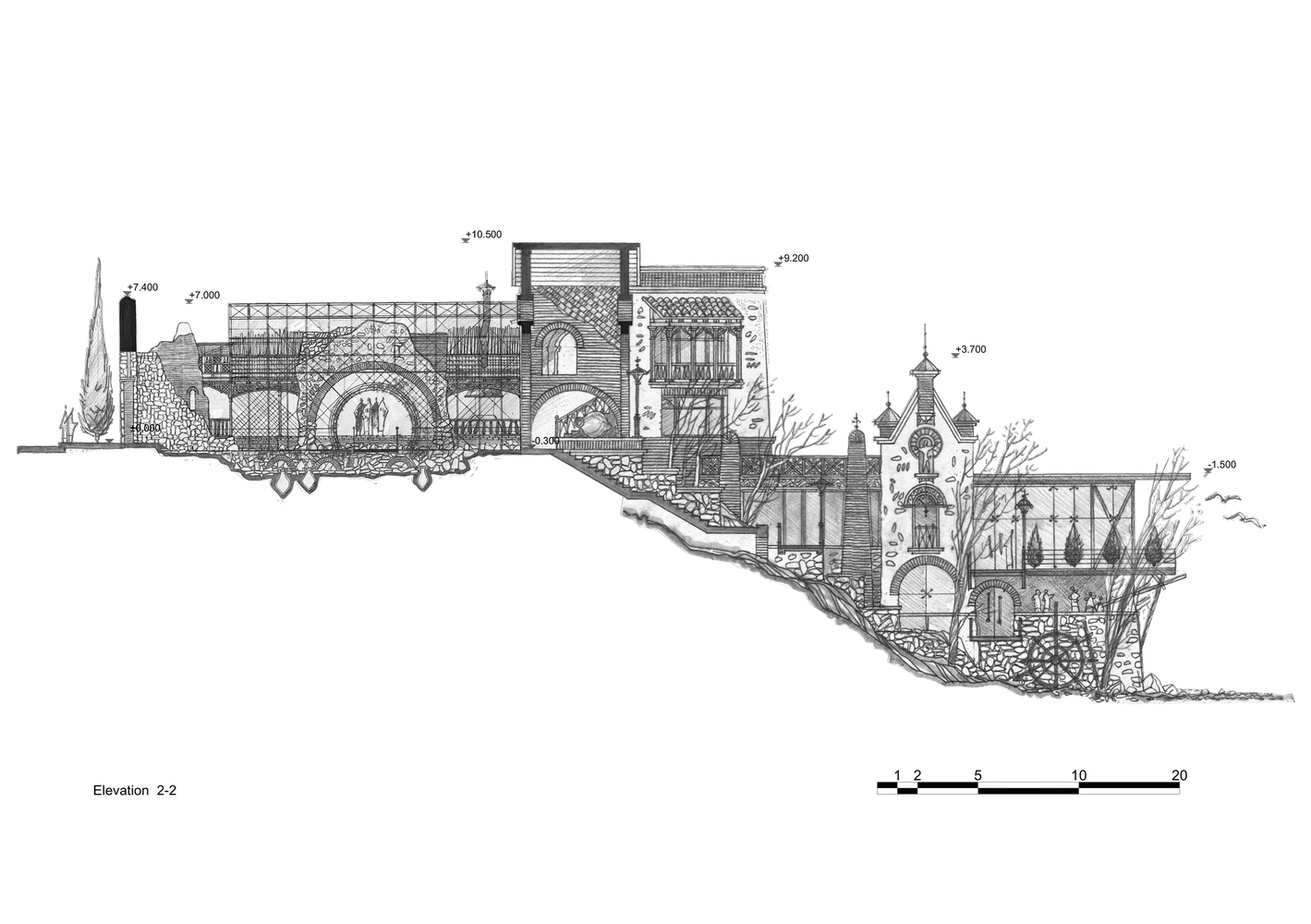 Tsiskvili Restaurant Complex by Studio 9 - Sheet4
