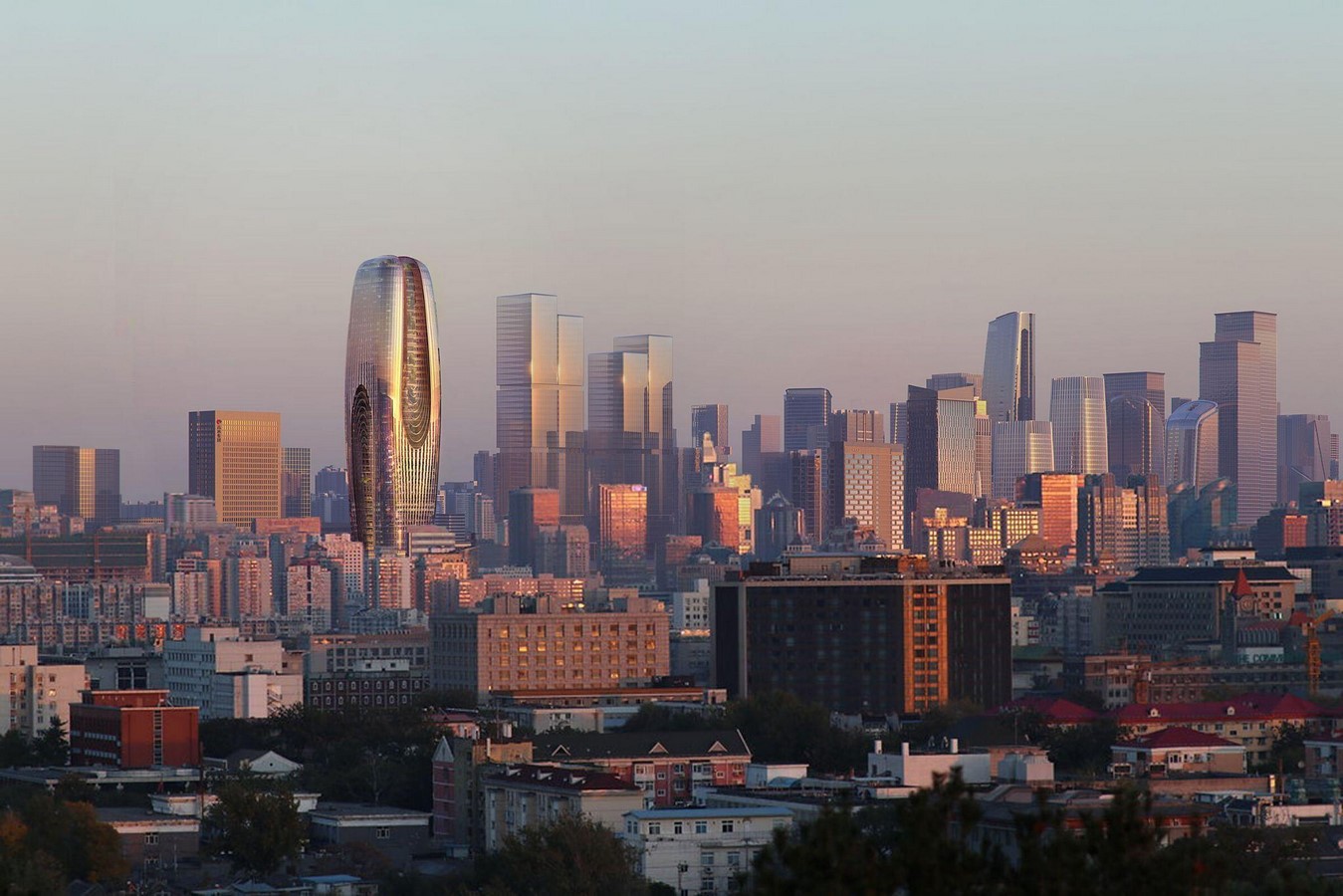 Zaha Hadid Architects Unveils the Design of the Daxia Tower in China - Sheet1