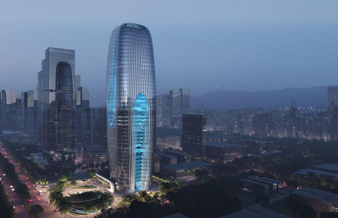 Zaha Hadid Architects Unveils the Design of the Daxia Tower in China - Sheet2