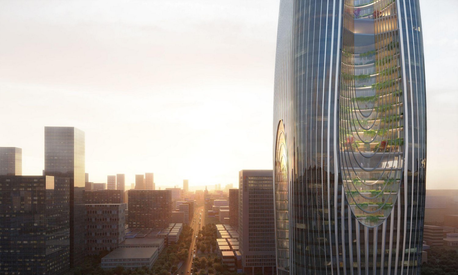 Zaha Hadid Architects Unveils the Design of the Daxia Tower in China - Sheet3
