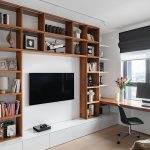 A 77 m2 white two-bedroom Moscow apartment with a home office by Alexander Tischler - Sheet5