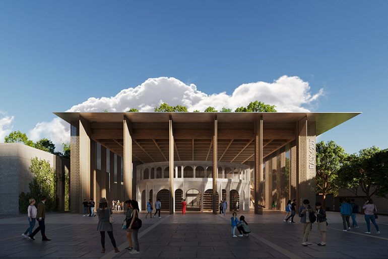 The Italian Pavilion at Expo by Mario Cucinella Architects