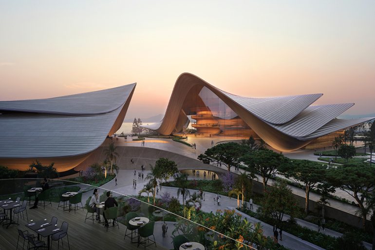 Sanya Cultural District by Zaha Hadid Architects