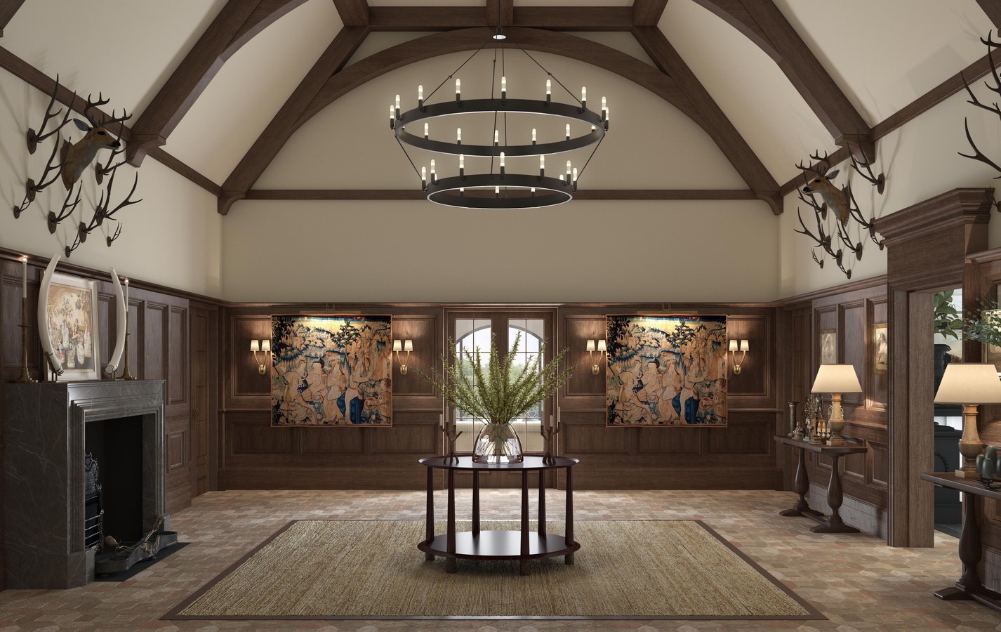 Elegant Foyer Designs by Aparna Kaushik Design Group - SHeet3