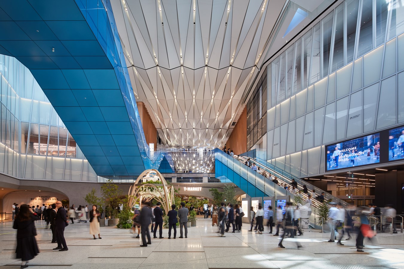 Toranomon Hills Station Tower in Tokyo by OMA Shohei Shigematsu - Sheet5