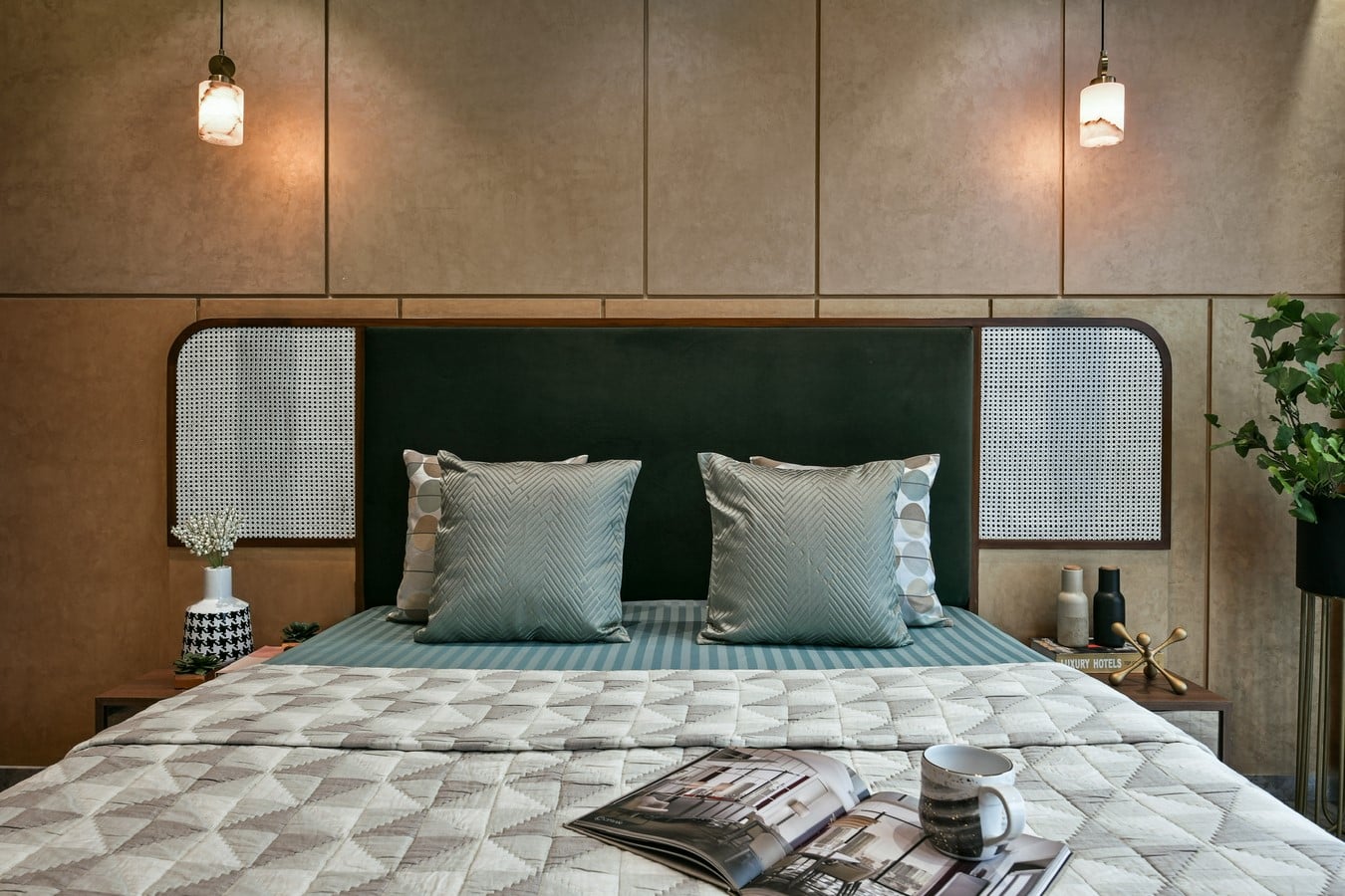 Optimizing Bedside Space, The Advantages of Wall and Pendant Lights Over Table Lamps by Janavi Javeri - Sheet2