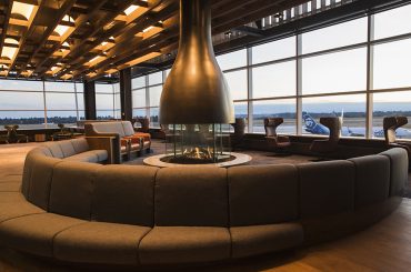 Alaska Airlines Lounge at SeaTac International Airport by Graham Baba Architects