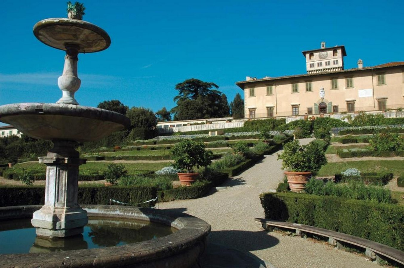 Symmetry and Elegance: Unveiling the Design of the Gardens at Villa di Castello and Villa La Petraia - Sheet2
