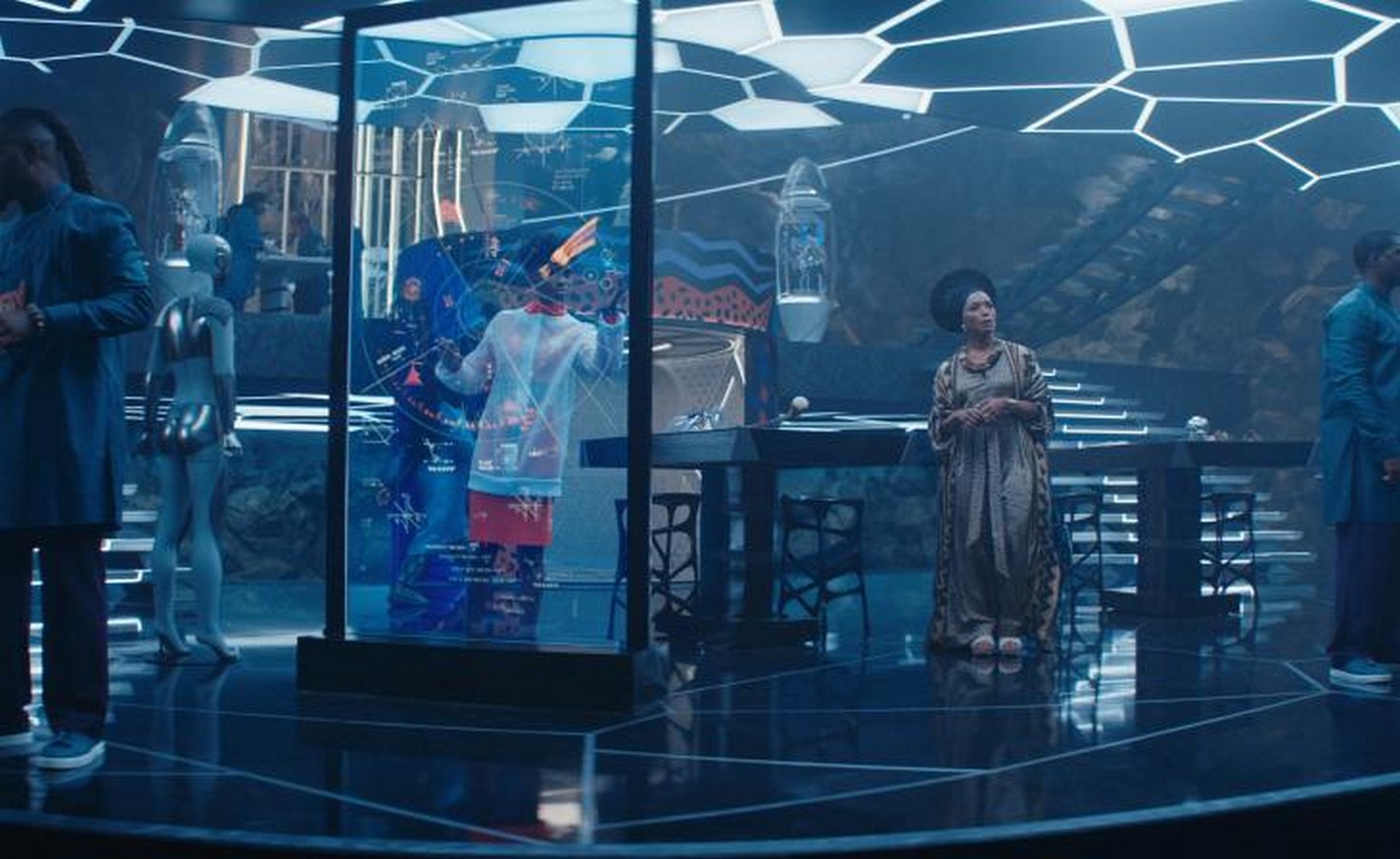 Throne Room in Wakanda, Black Panther_©Marvel Studios - Sheet2