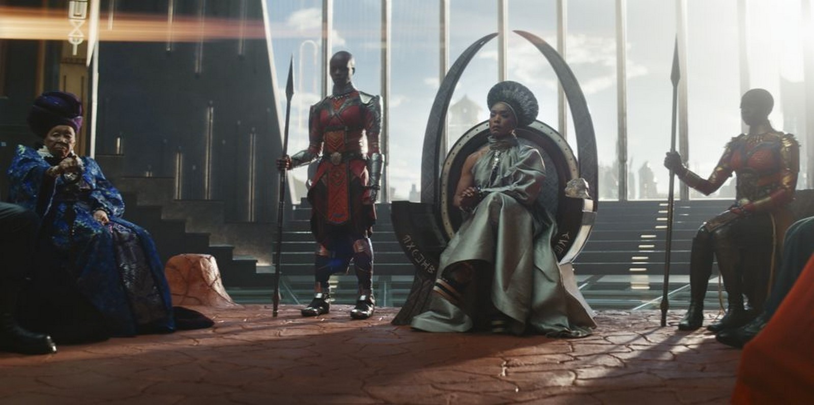 Throne Room in Wakanda, Black Panther_©Marvel Studios - Sheet3