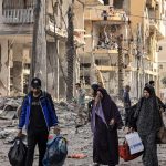 How is architectural environment being affected in the 2023 Israel–Hamas war - Sheet4