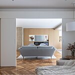 Minimalist Apartment in Itaim BIBI Combines Exposed Concerte With Woodwork by AS Arquitetas SP office - Sheet10