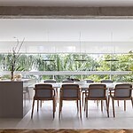 Minimalist Apartment in Itaim BIBI Combines Exposed Concerte With Woodwork by AS Arquitetas SP office - Sheet1