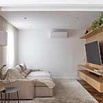 Minimalist Apartment in Itaim BIBI Combines Exposed Concerte With Woodwork by AS Arquitetas SP office - Sheet7