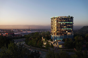 Redevelopment of Gasometer in Munster by Grüner (I)konus -Mei architects and planners