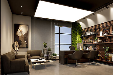 Greening The Workspace by 42MM Architecture