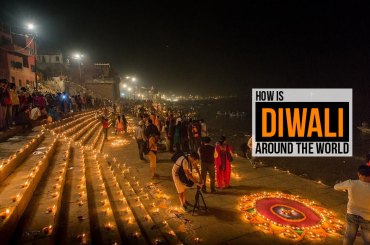How is diwali celebrated around the world