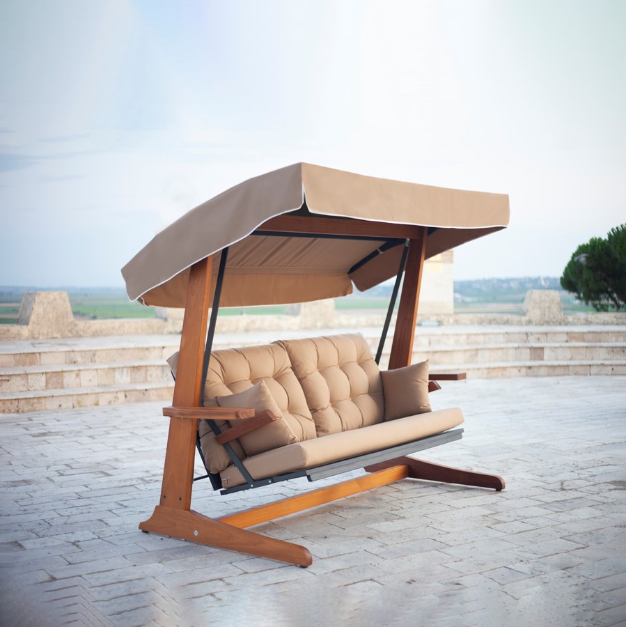 Outdoor Living with Porch Swing Collection by Stone Art -Sheet2