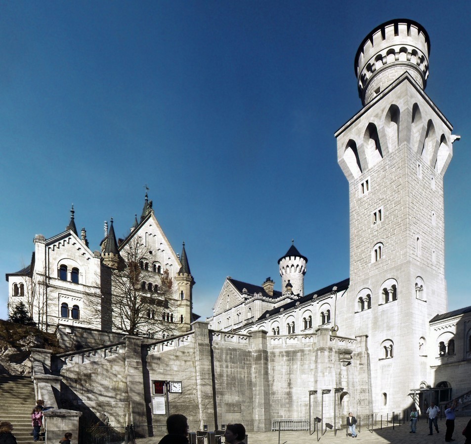 Timeline of restoration Neuschwanstein Castle (Germany)-Sheet7