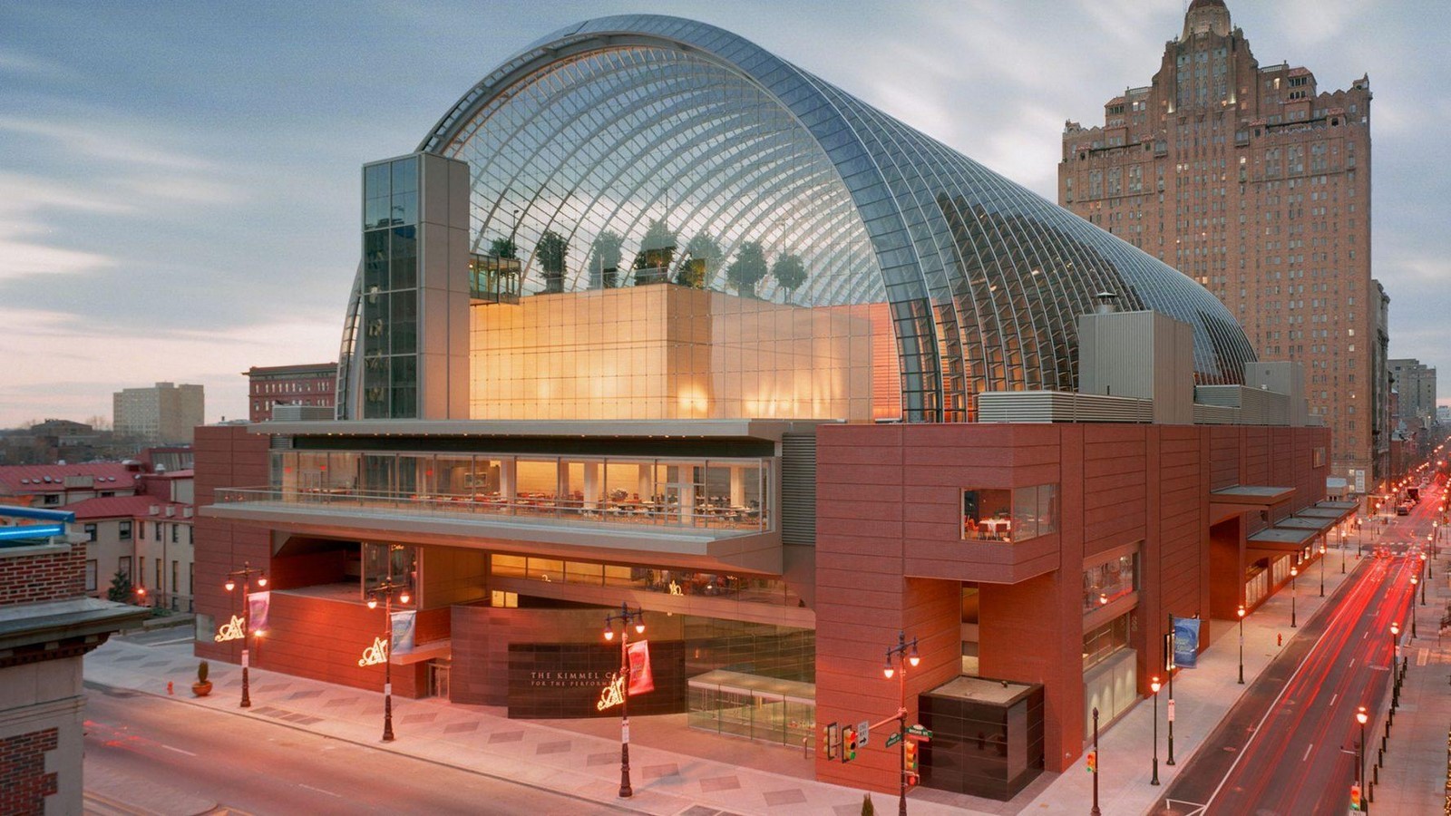 The Kimmel Centre for Performing Arts by Rafael Viñoly-Sheet1