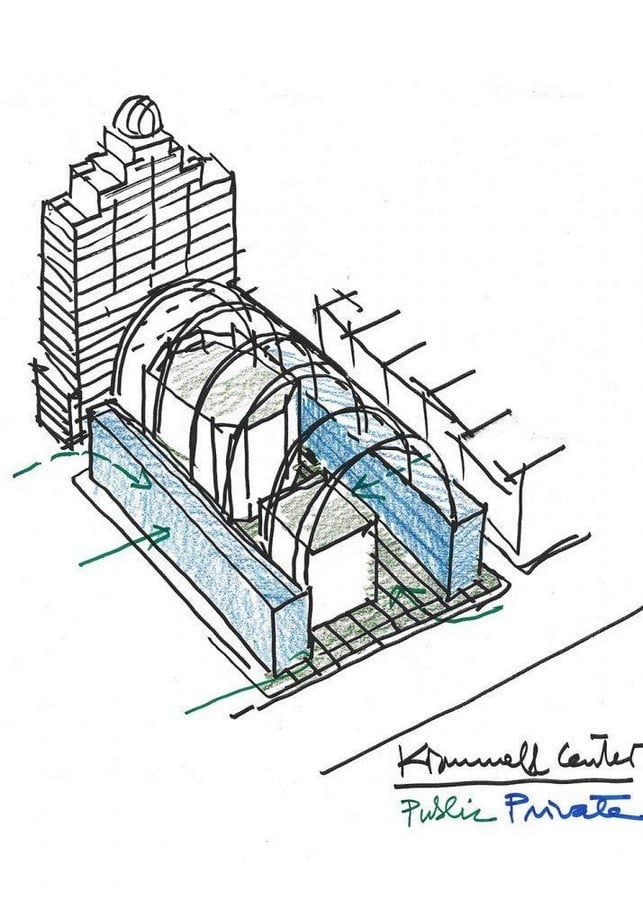 The Kimmel Centre for Performing Arts by Rafael Viñoly-Sheet3