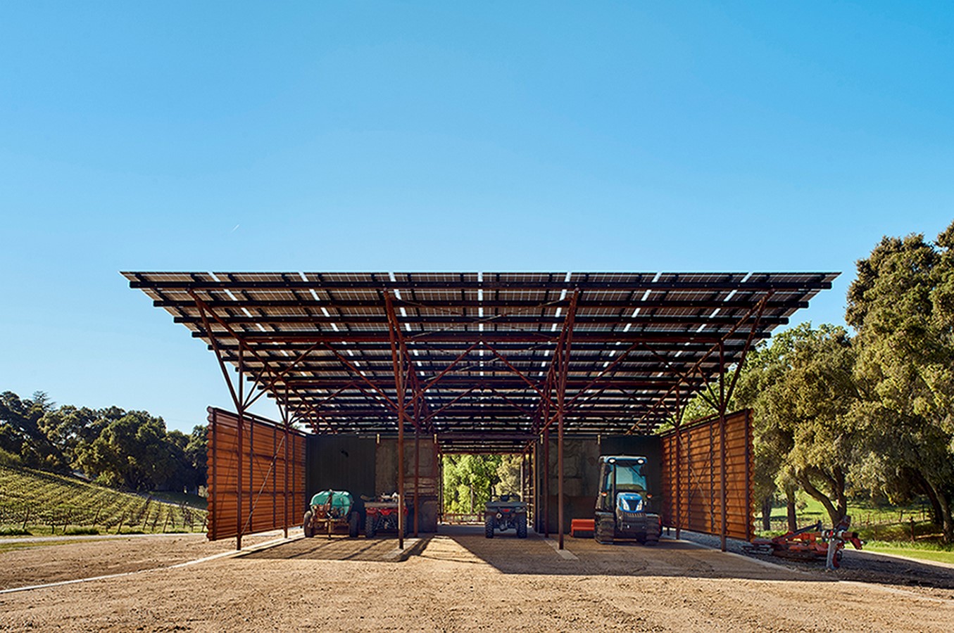 Saxum Vineyard Equipment Barn by Clayton Korte designs-Sheet7