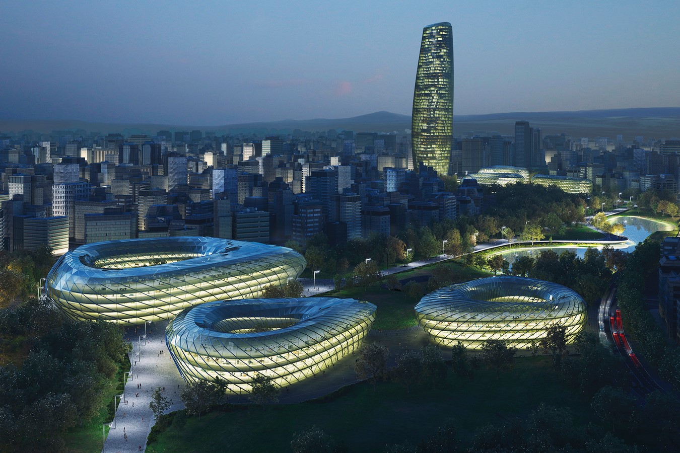 Taichung Gateway Park by ON-A-Sheet2