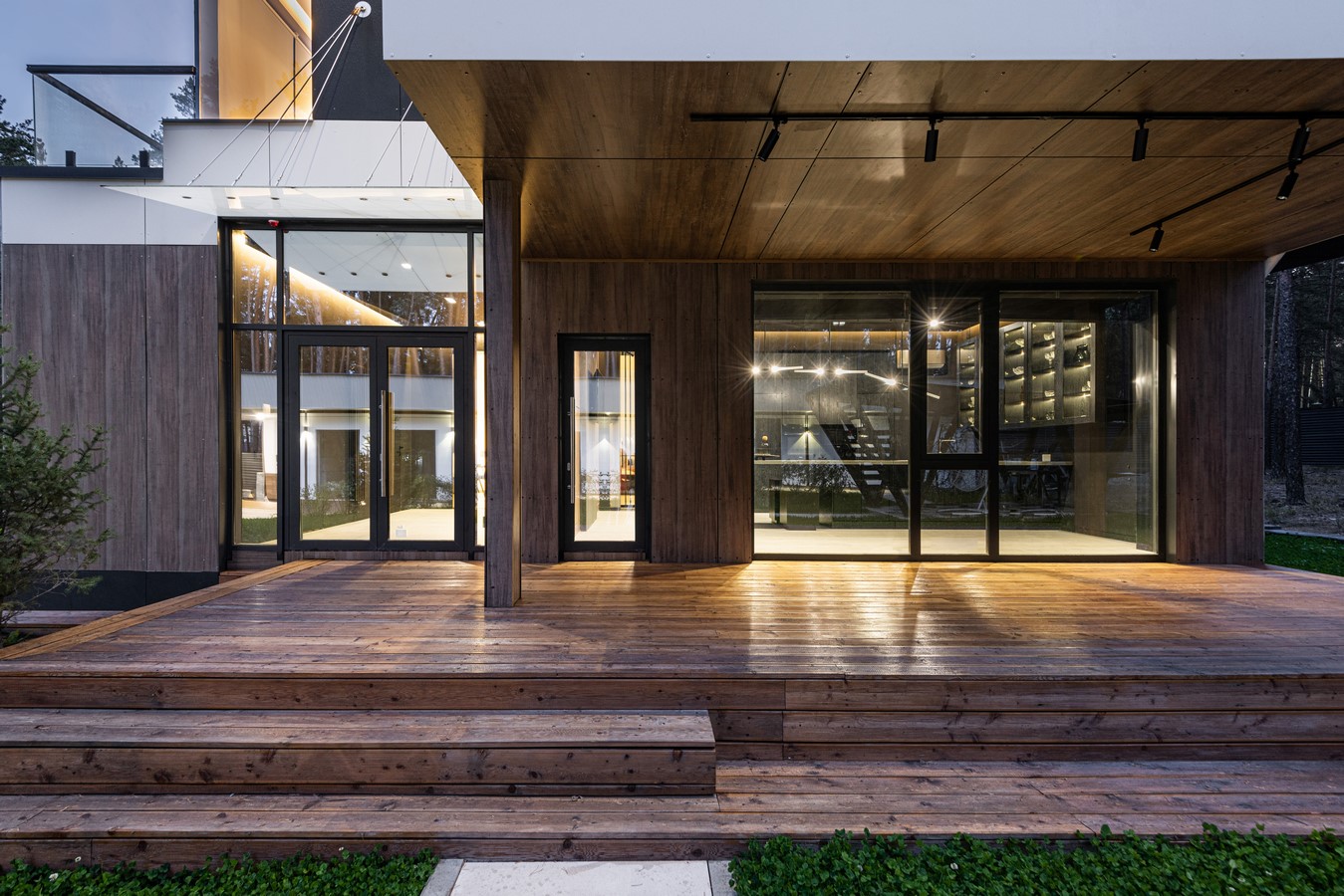 The house among pine trees, mountains and lakes by Kvadrat architects-Sheet13