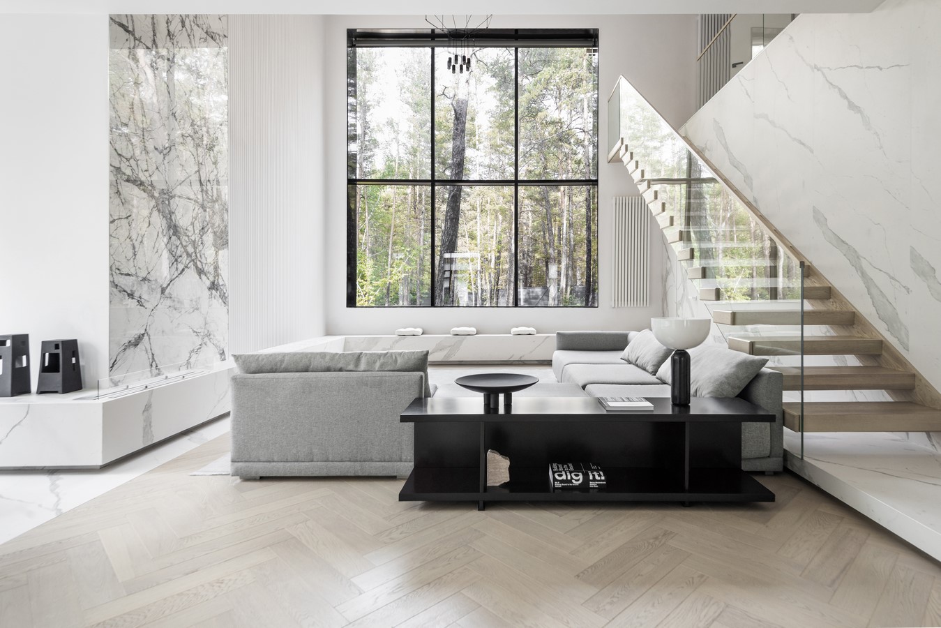The house among pine trees, mountains and lakes by Kvadrat architects-Sheet3