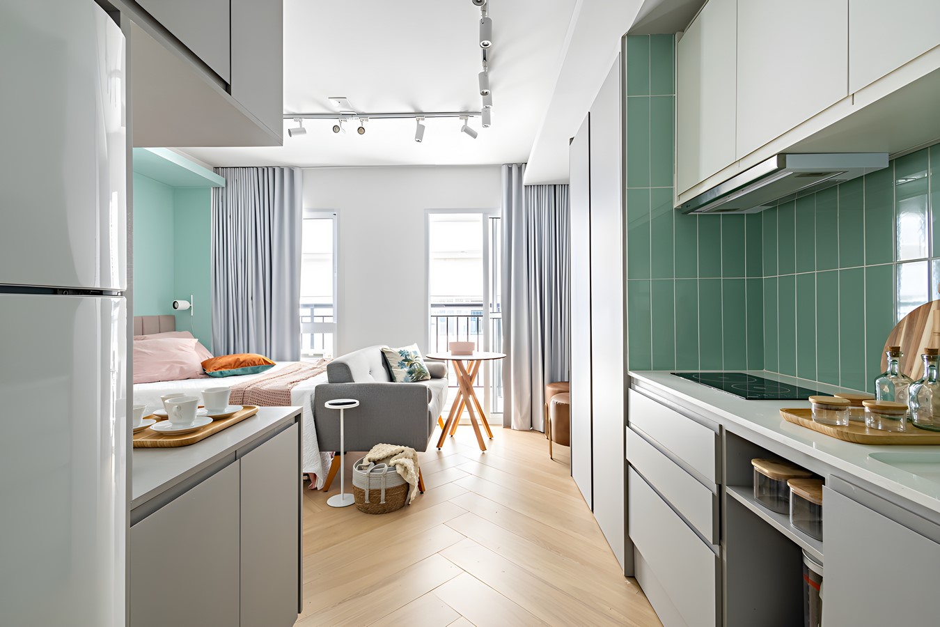 Renovation of 26m² apartment in São Paulo by Go Up Arquitetura office-Sheet1