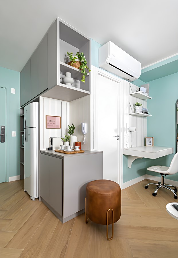 Renovation of 26m² apartment in São Paulo by Go Up Arquitetura office-Sheet10