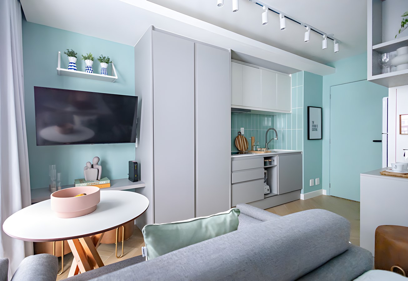 Renovation of 26m² apartment in São Paulo by Go Up Arquitetura office-Sheet7