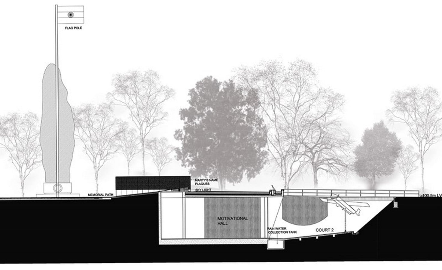 Rashtriya Sainik Smarak by Mathew and Ghosh Architects-Sheet4