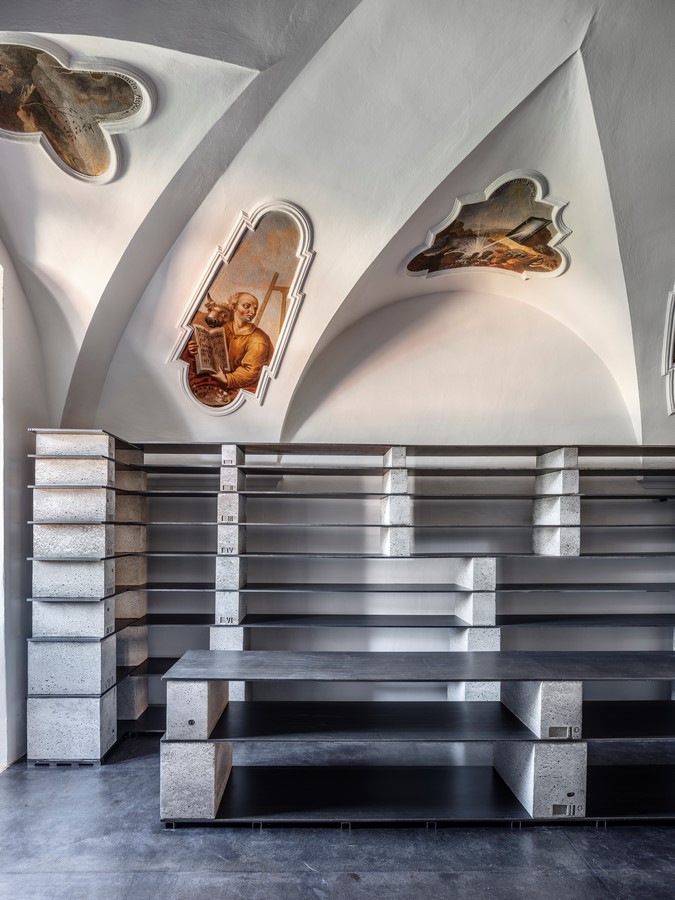 The Library at the Želiv Monastery by ŠÉPKA ARCHITEKTI-Sheet1
