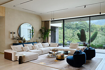 Contemporary 1300 m² house with striking design by Alexander Pechko, Danila Malyshev and Svetlana Ussenko