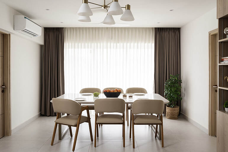 The White abode by V+H Design Studio