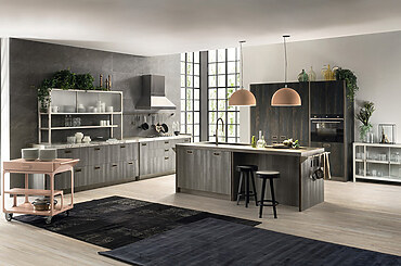 Grey Kitchen Design by Scavolini by Dash Square