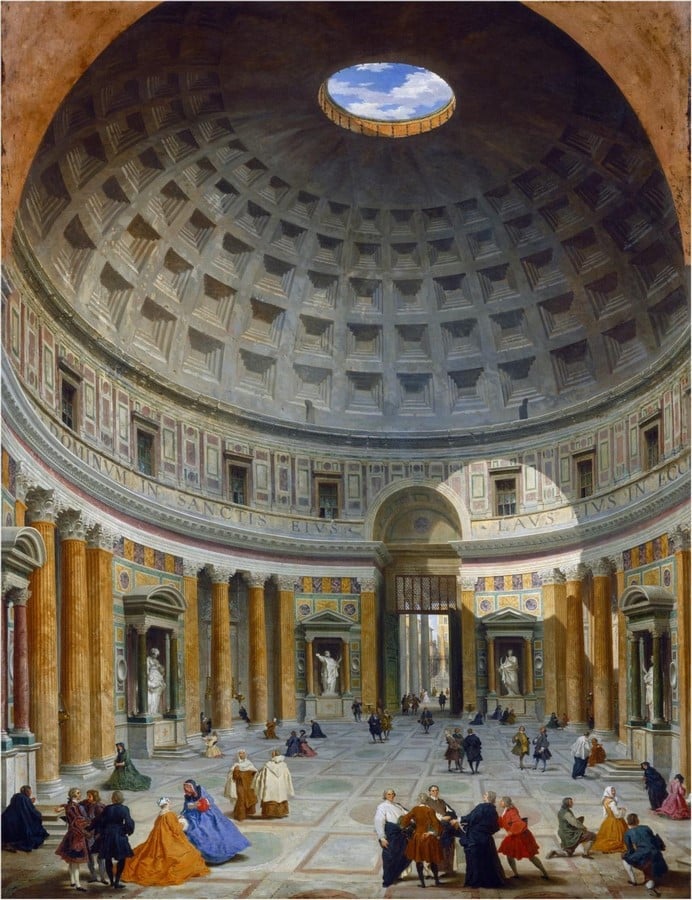 Timeline of restoration: Pantheon, Italy-Sheet2