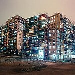 Kowloon wall city: Dystopian Architecture-Sheet1