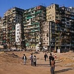 Kowloon wall city: Dystopian Architecture-Sheet2