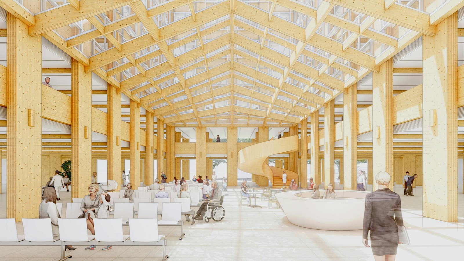 Shigeru Ban Designs Cross-Laminated Timber Hospital for Ukraine-Sheet2