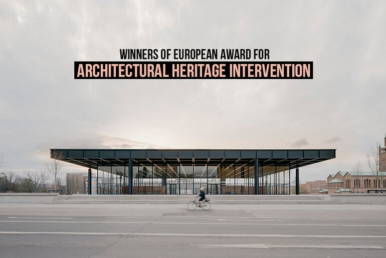 Winners of European Award for Architectural Heritage Intervention