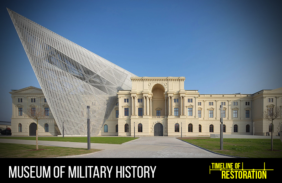 Timeline of Restoration: Museum of Military History