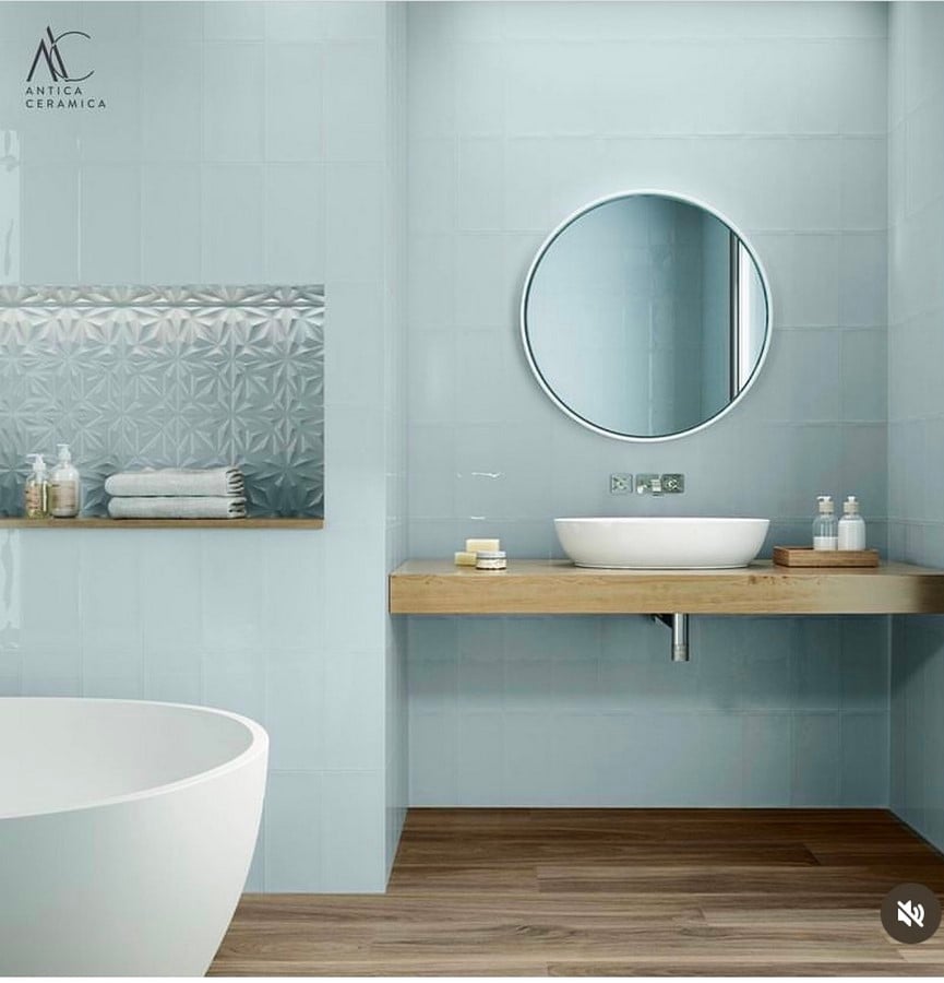 Bathroom Wall & Floor Tiles Collection by Antica Ceramica - RTF ...