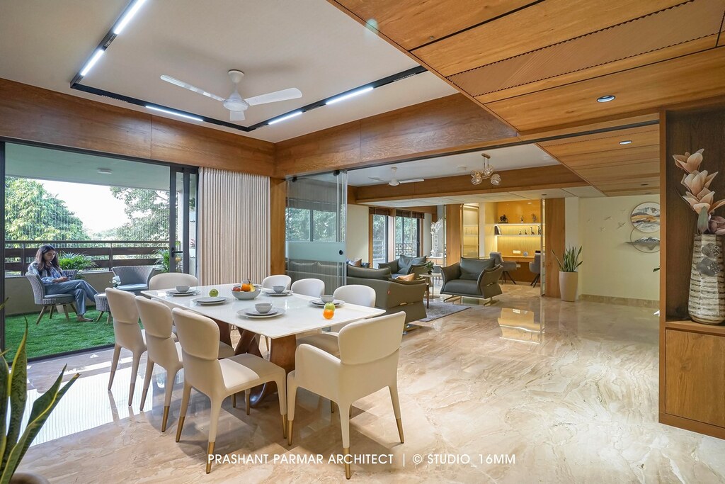 5BHK Timeless Interiors at Shivalik in Ahmedabad by Prashant Parmar ...